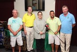Bryan Webster (APM Terminals - Sponsor), Steve Wagstaff (Kanoo - Sponsor), Hanna Kanoo (Sponsor), Serwin Rampersad, Bill Scarth